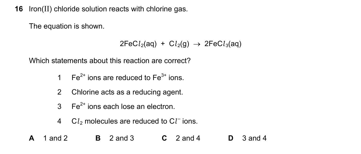 Question 16, November 2021, 0620 Paper 22