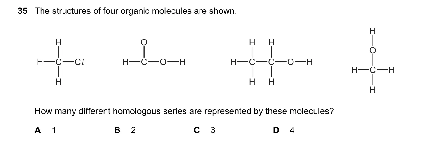 Question 35, November 2021, 0620 Paper 22