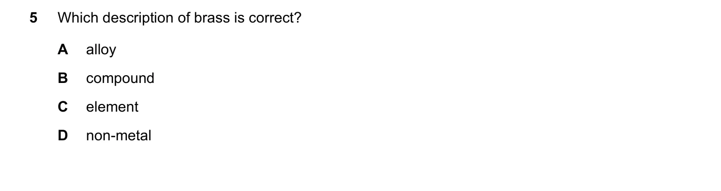 Question 5, November 2021, 0620 Paper 23