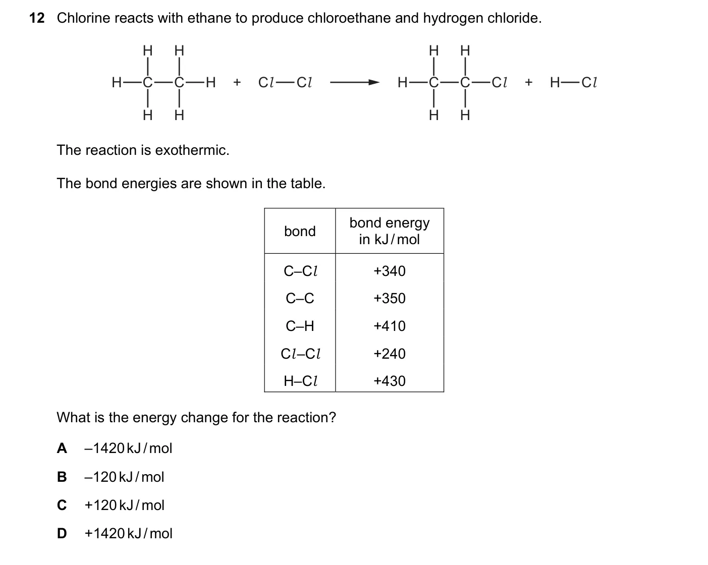 Question 12, November 2021, 0620 Paper 23