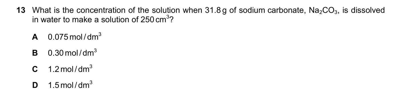 Question 13, November 2021, 0620 Paper 23
