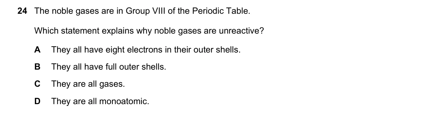 Question 24, November 2021, 0620 Paper 23