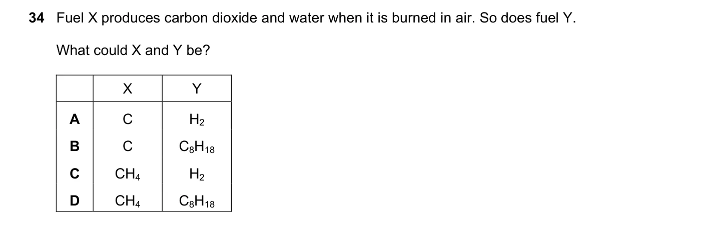 Question 34, November 2021, 0620 Paper 23