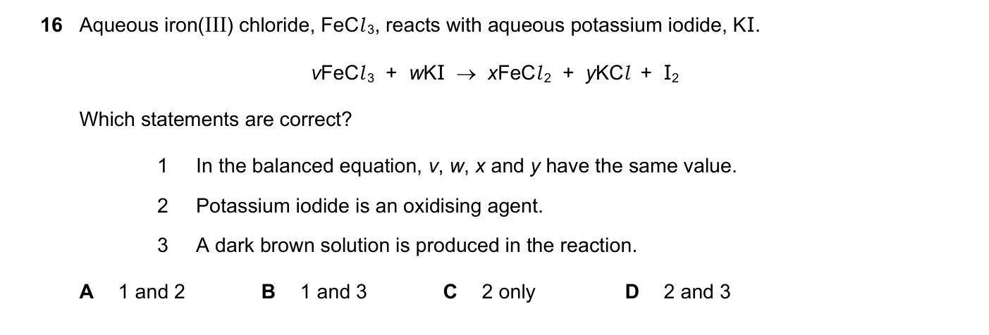 Question 16, June 2022, 0620 Paper 21