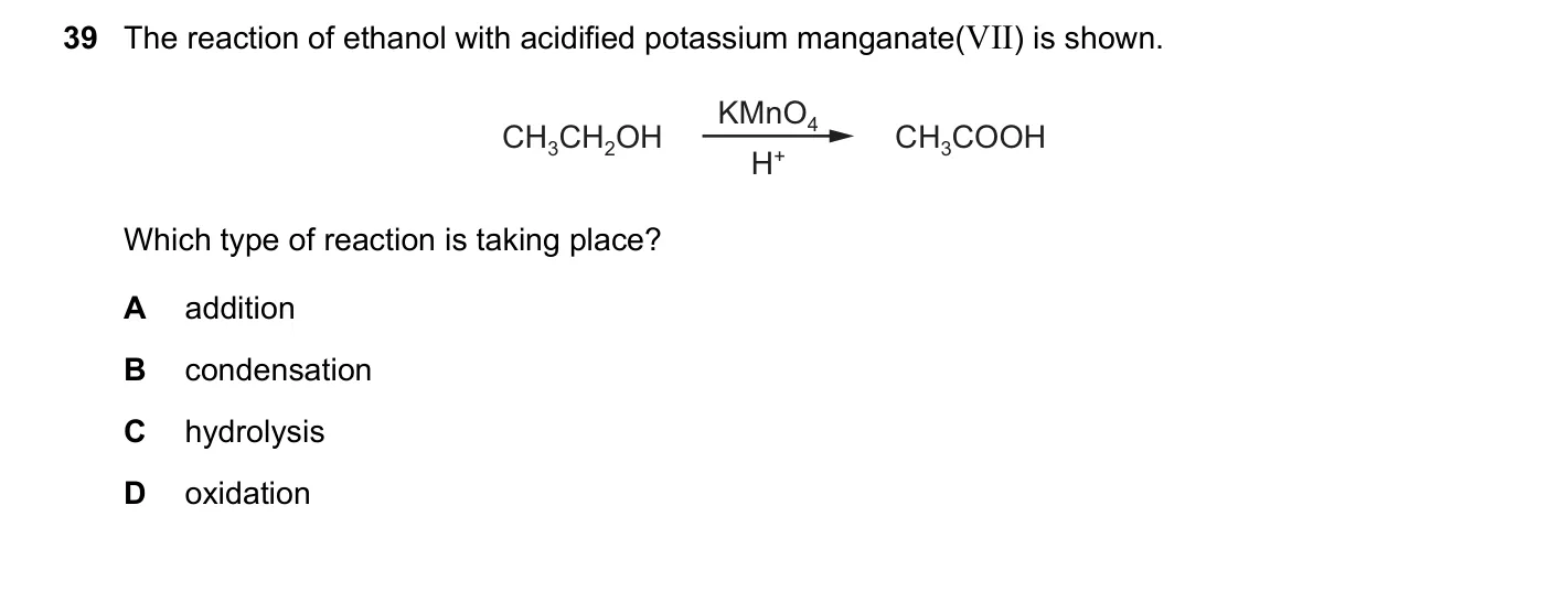 Question 39, June 2022, 0620 Paper 21