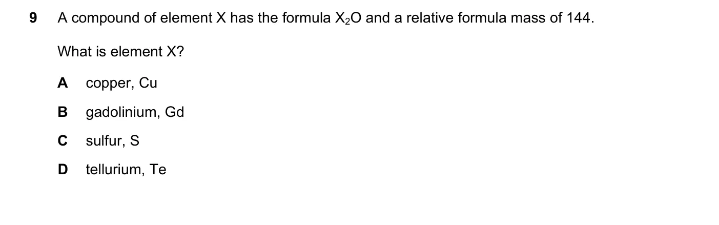 Question 9, June 2022, 0620 Paper 22