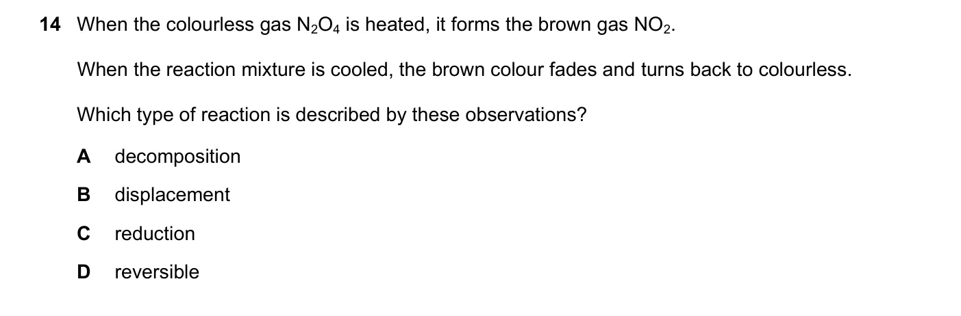 Question 14, June 2022, 0620 Paper 22