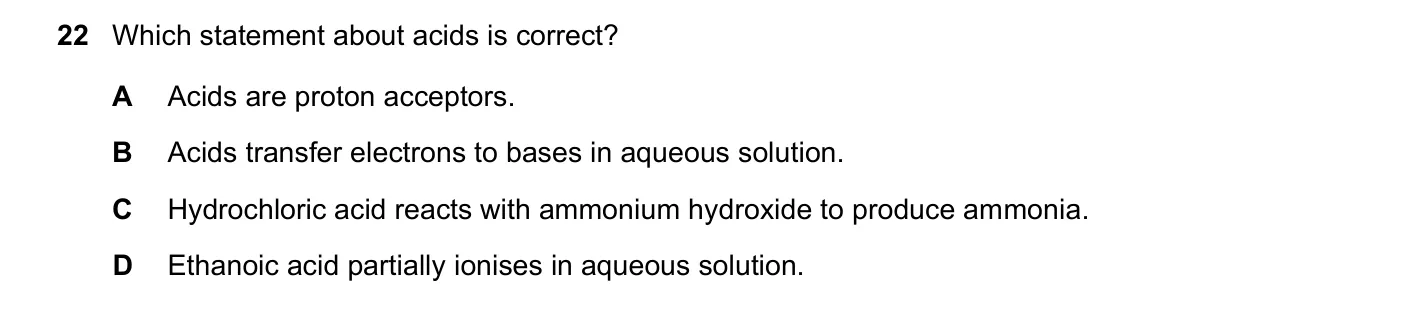 Question 22, June 2022, 0620 Paper 22