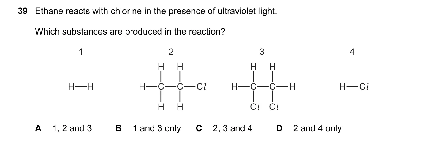 Question 39, June 2022, 0620 Paper 22