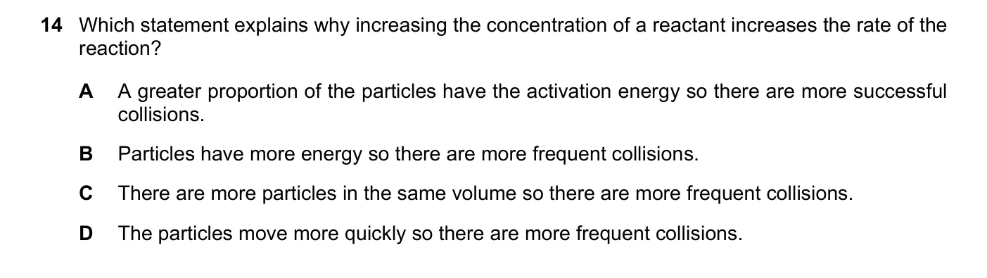 Question 14, June 2022, 0620 Paper 23