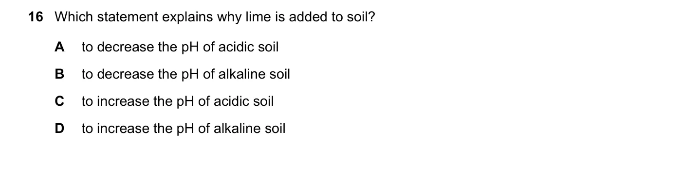 Question 16, June 2022, 0620 Paper 23