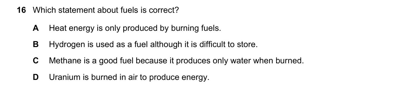 Question 16, March 2022, 0620 Paper 22