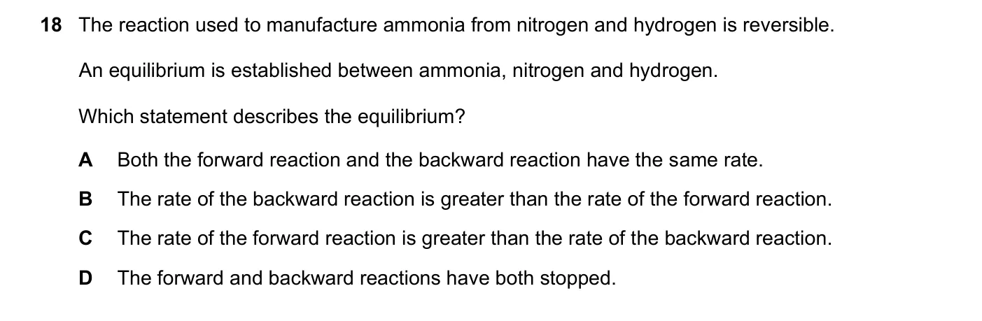 Question 18, March 2022, 0620 Paper 22