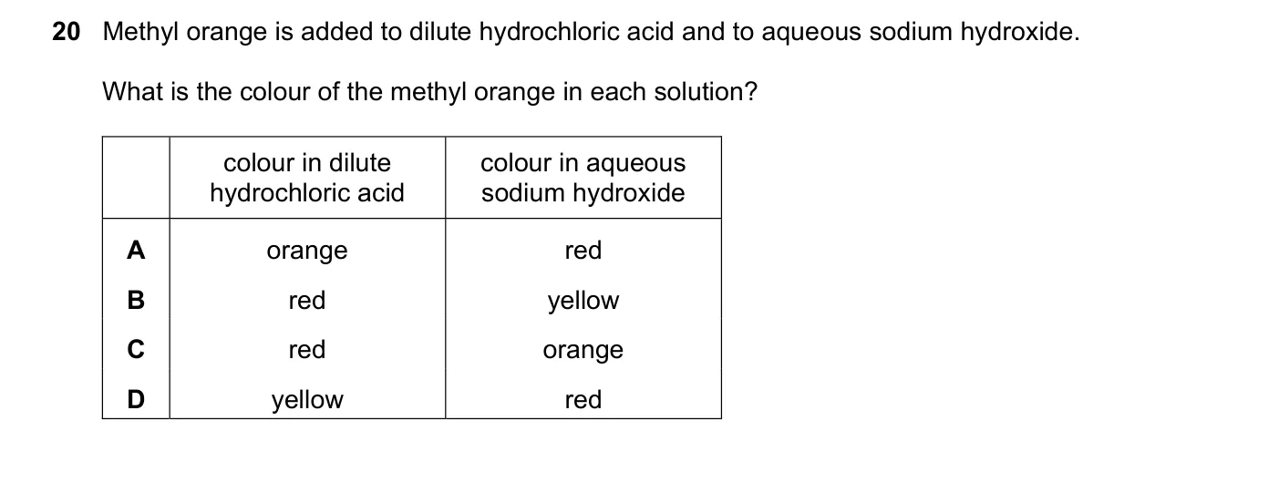 Question 20, March 2022, 0620 Paper 22