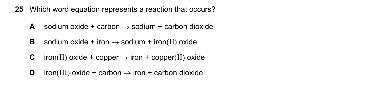 Question 25, March 2022, 0620 Paper 22