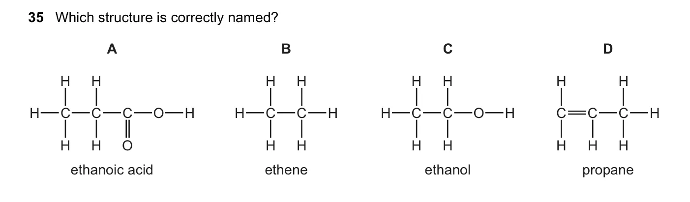 Question 35, March 2022, 0620 Paper 22
