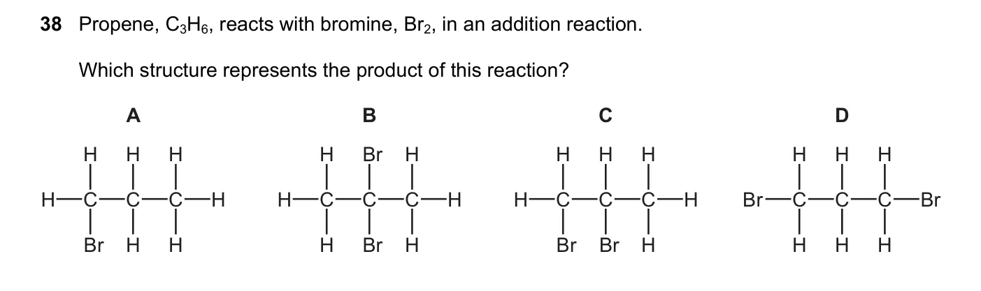 Question 38, March 2022, 0620 Paper 22