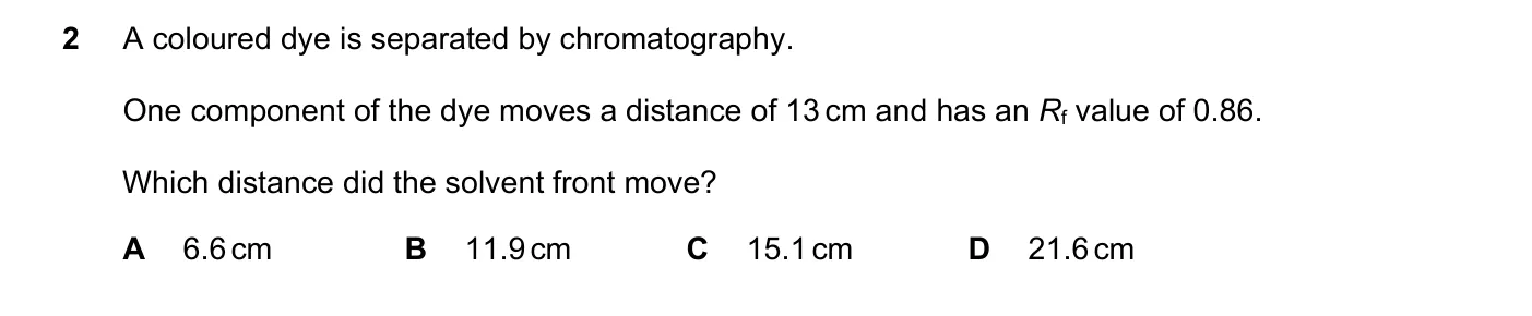 Question 2, November 2022, 0620 Paper 21