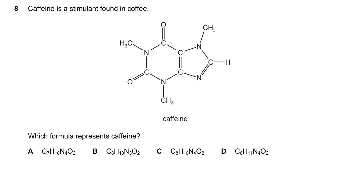 Question 8, November 2022, 0620 Paper 21