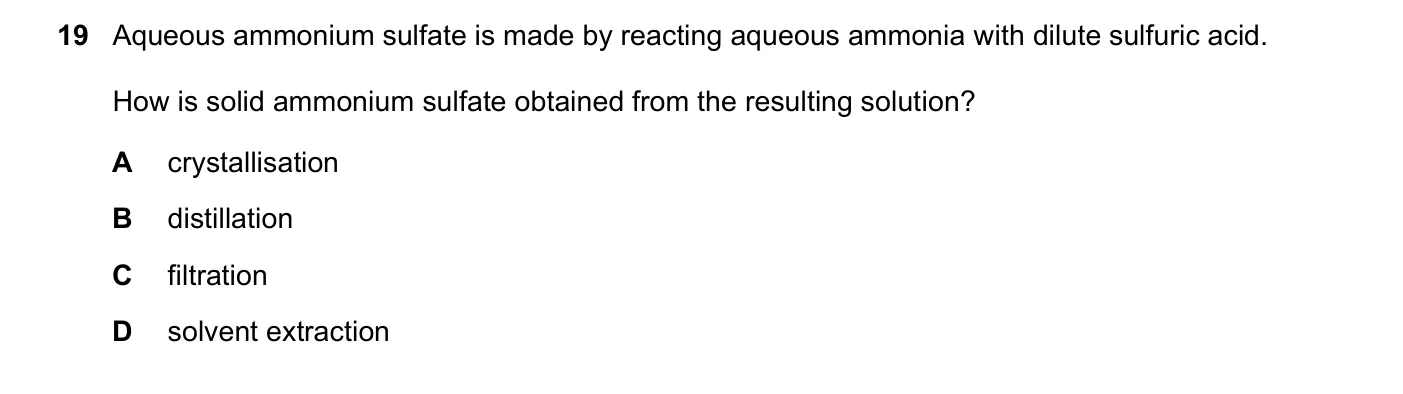 Question 19, November 2022, 0620 Paper 21
