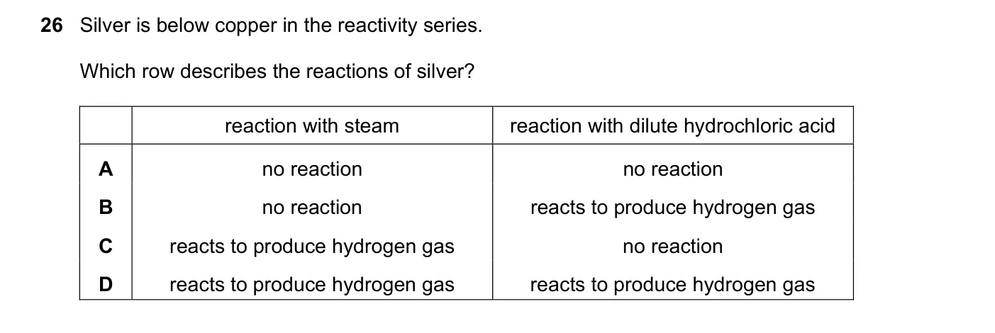 Question 26, November 2022, 0620 Paper 22