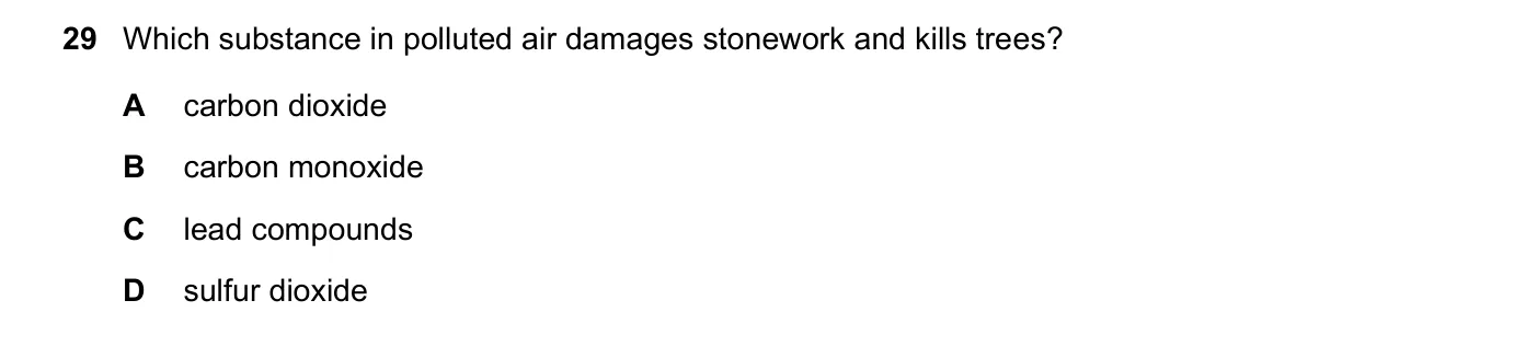 Question 29, November 2022, 0620 Paper 22