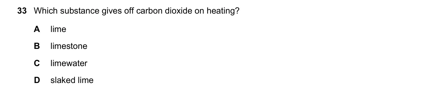 Question 33, November 2022, 0620 Paper 22