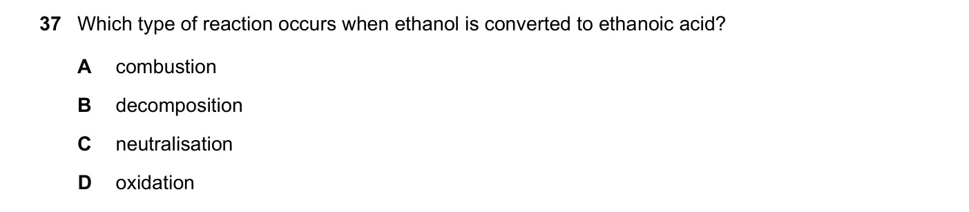 Question 37, November 2022, 0620 Paper 22