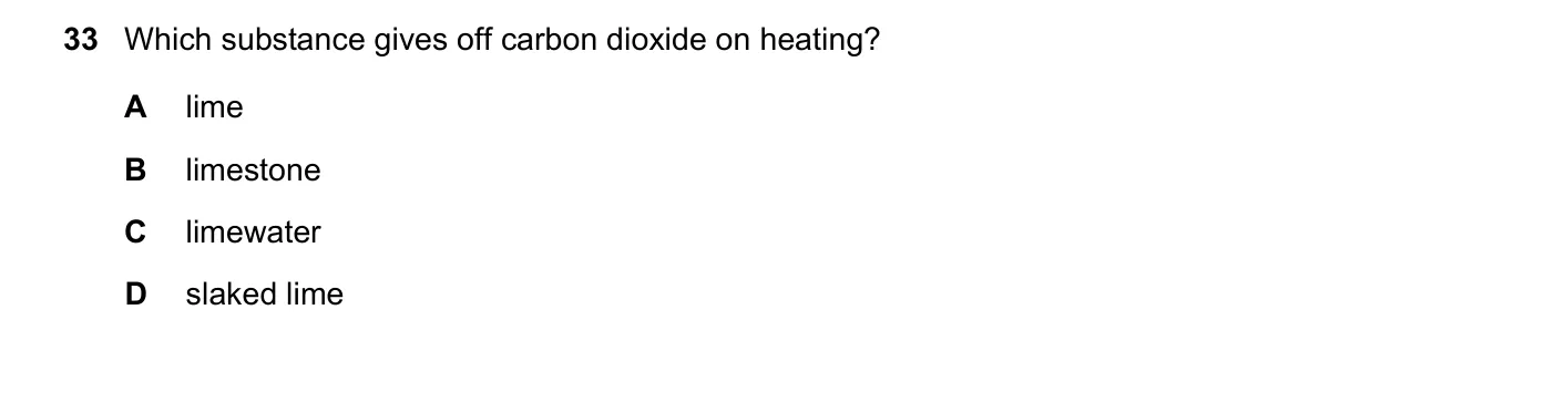 Question 33, November 2022, 0620 Paper 23