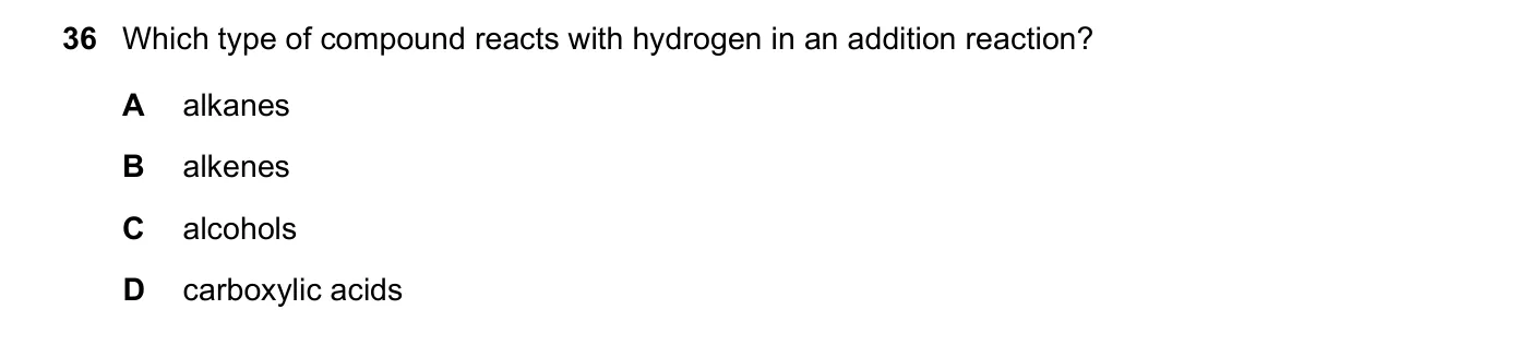 Question 36, November 2022, 0620 Paper 23