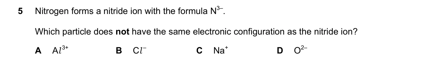Question 5, June 2023, 0620 Paper 21
