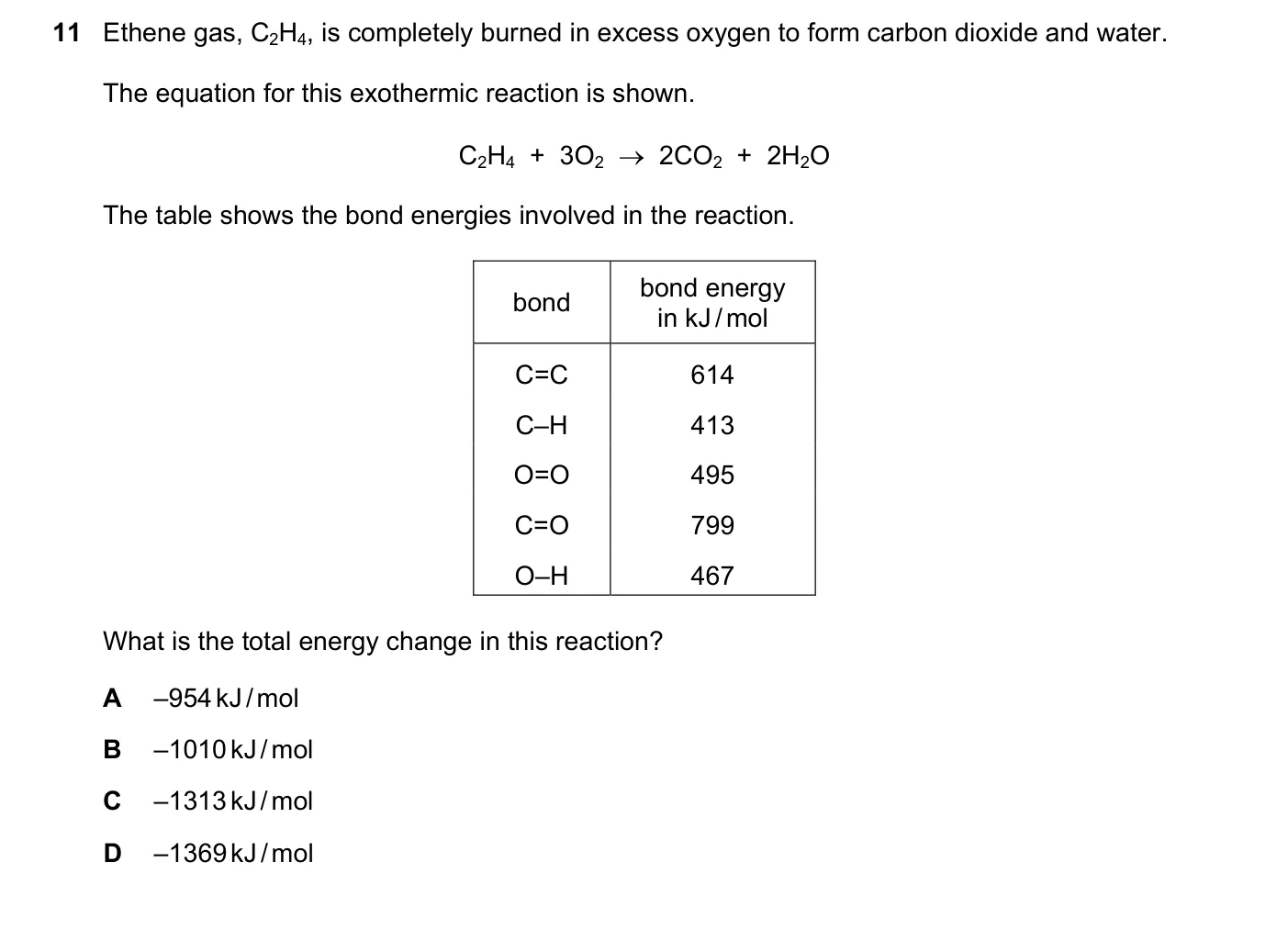 Question 11, June 2023, 0620 Paper 21