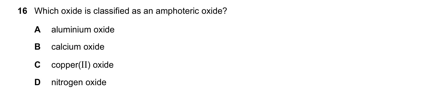 Question 16, June 2023, 0620 Paper 21