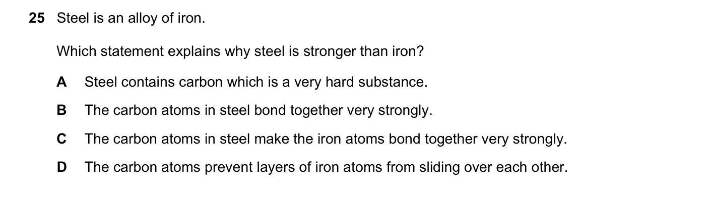 Question 25, June 2023, 0620 Paper 21
