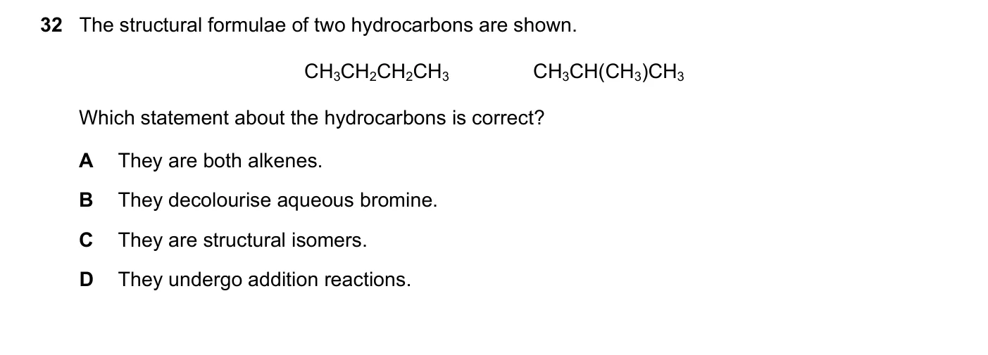 Question 32, June 2023, 0620 Paper 21