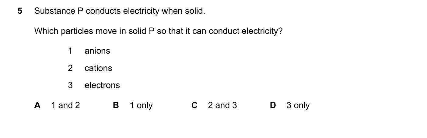 Question 5, June 2023, 0620 Paper 22
