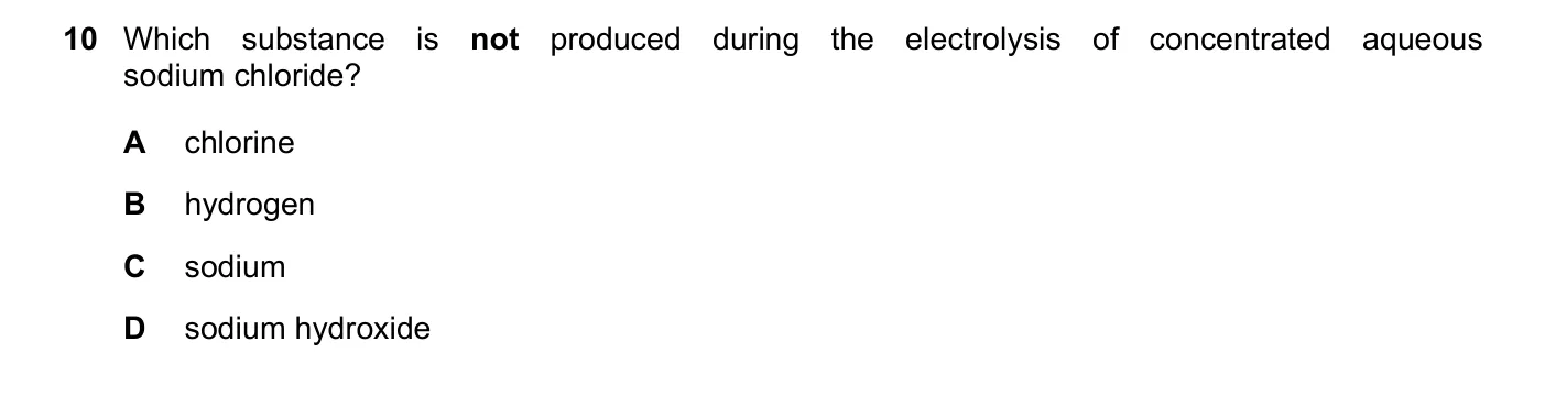 Question 10, June 2023, 0620 Paper 22