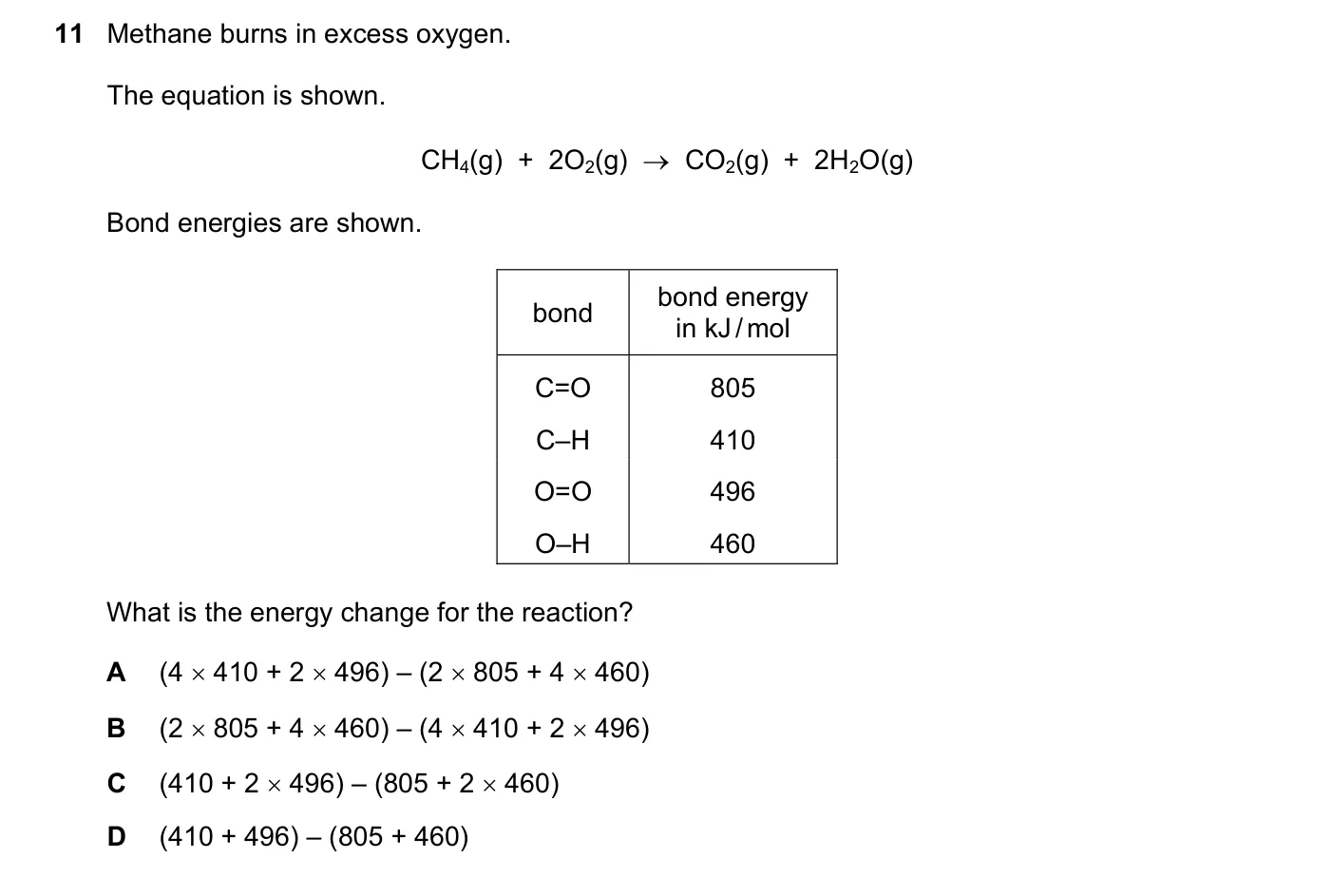 Question 11, June 2023, 0620 Paper 22