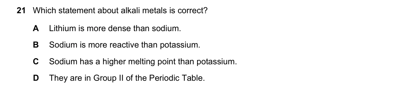 Question 21, June 2023, 0620 Paper 22