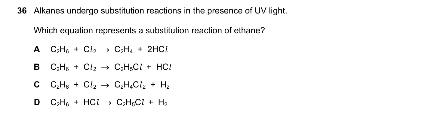 Question 36, June 2023, 0620 Paper 22