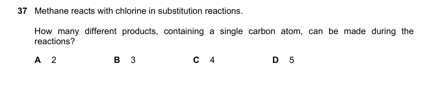 Question 37, June 2023, 0620 Paper 22