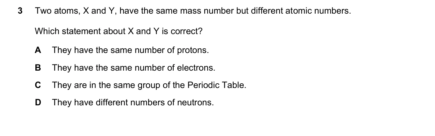 Question 3, June 2023, 0620 Paper 23
