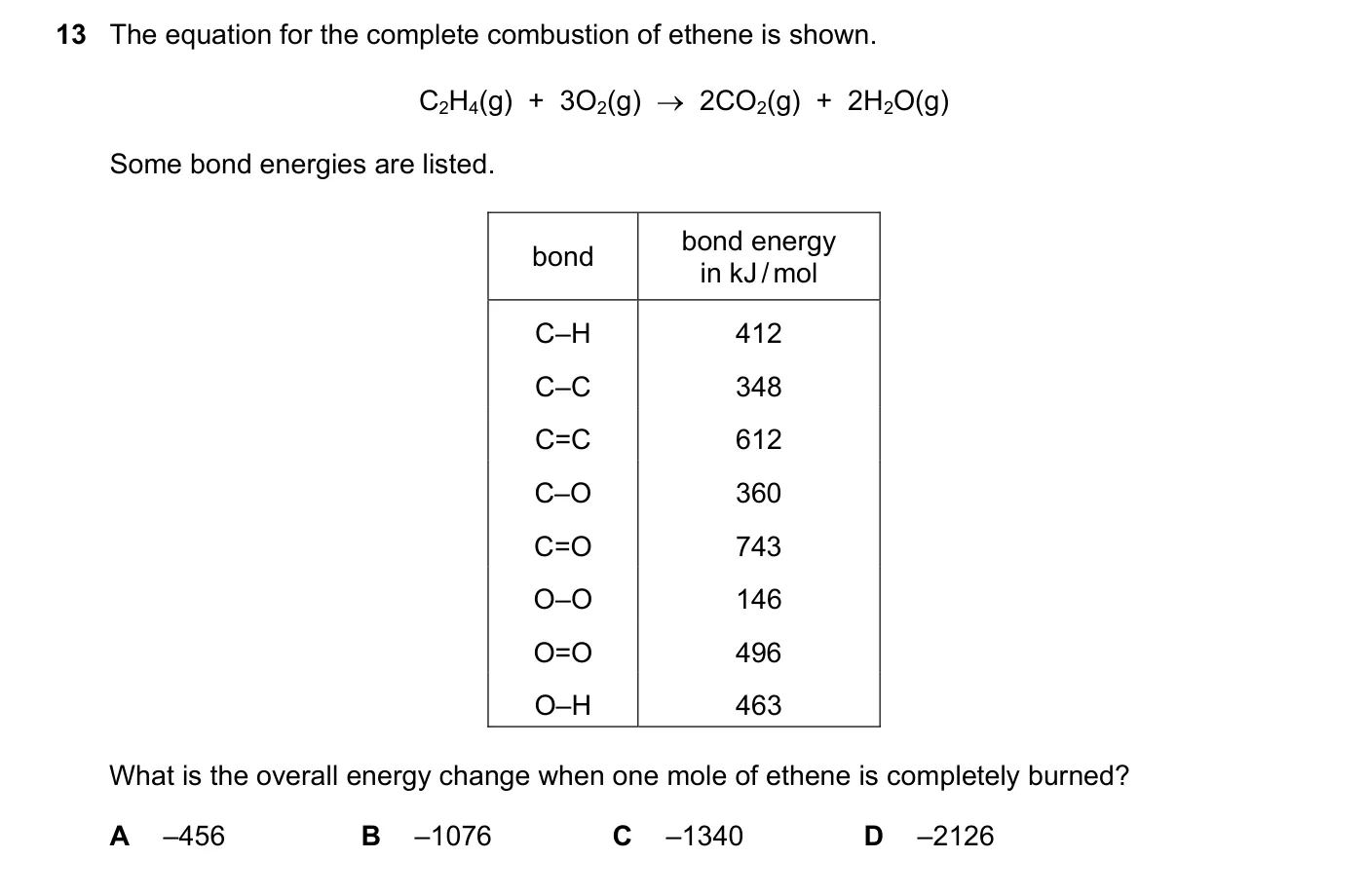 Question 13, June 2023, 0620 Paper 23