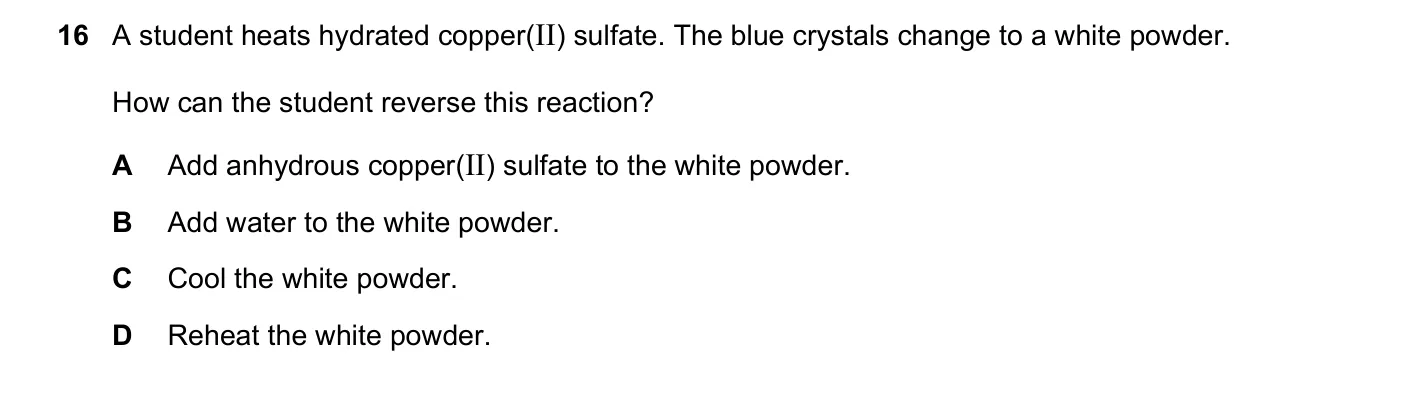 Question 16, June 2023, 0620 Paper 23