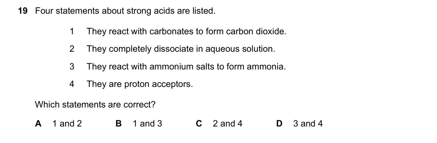 Question 19, June 2023, 0620 Paper 23