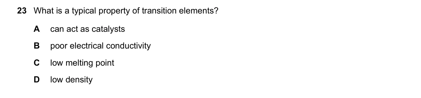 Question 23, June 2023, 0620 Paper 23