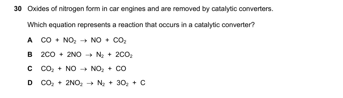 Question 30, June 2023, 0620 Paper 23