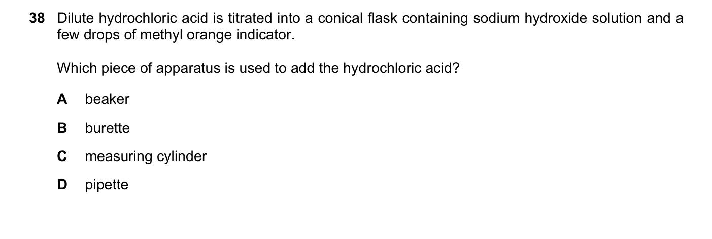 Question 38, June 2023, 0620 Paper 23