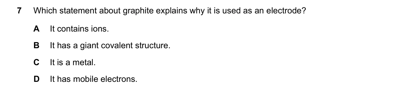 Question 7, March 2023, 0620 Paper 22