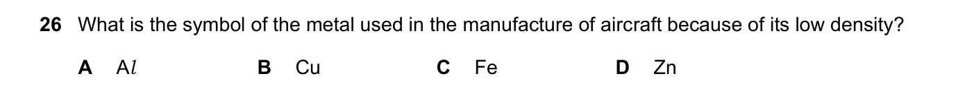 Question 26, March 2023, 0620 Paper 22